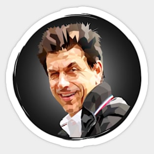 F1 Toto Wolff Sticker